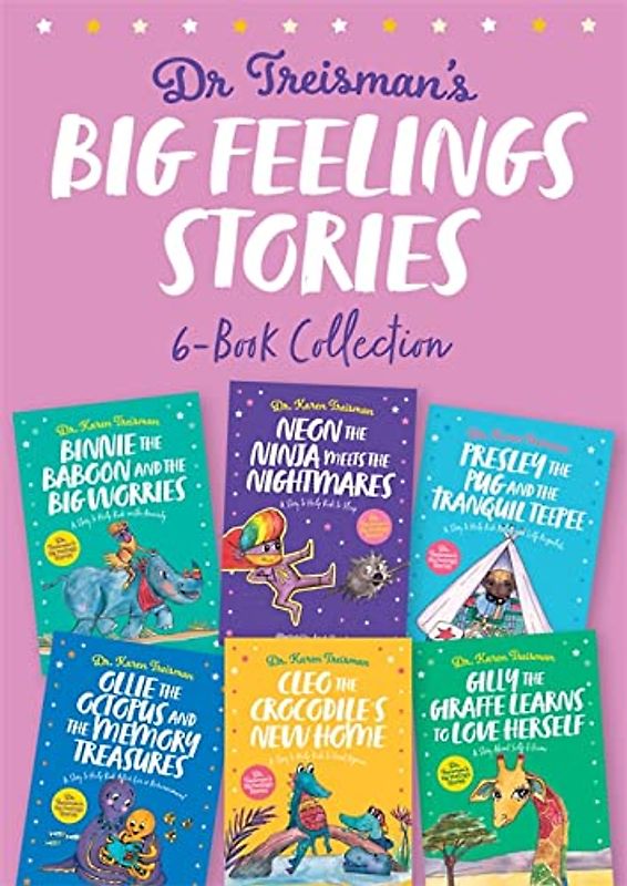 Dr. Treisman's Big Feelings Stories: 6-Book Collection
