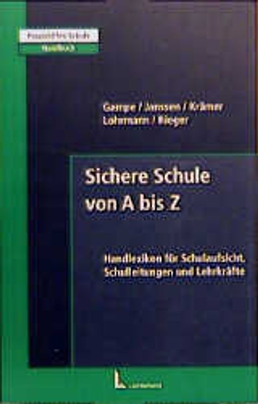 Sichere Schule von A bis Z