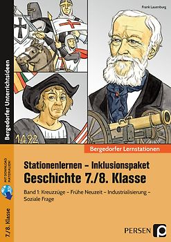Stationenlernen Geschichte 7/8 Band 1 - inklusiv