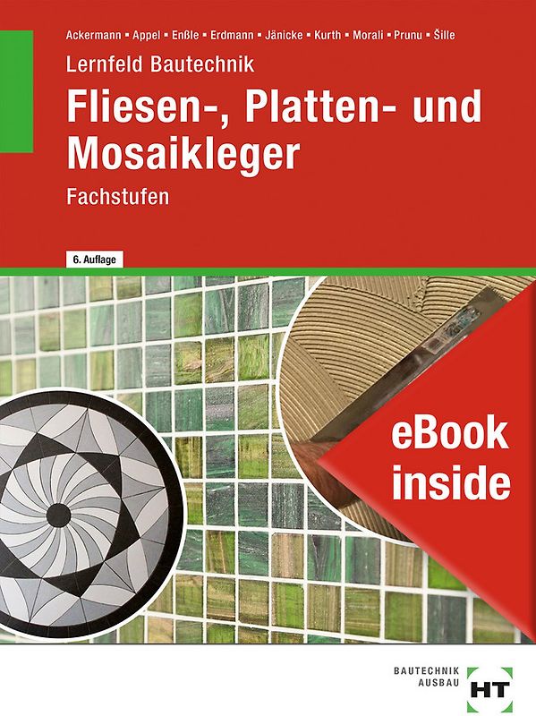 eBook inside: Buch und eBook Lernfeld Bautechnik Fliesen-, Platten- und Mosaikleger