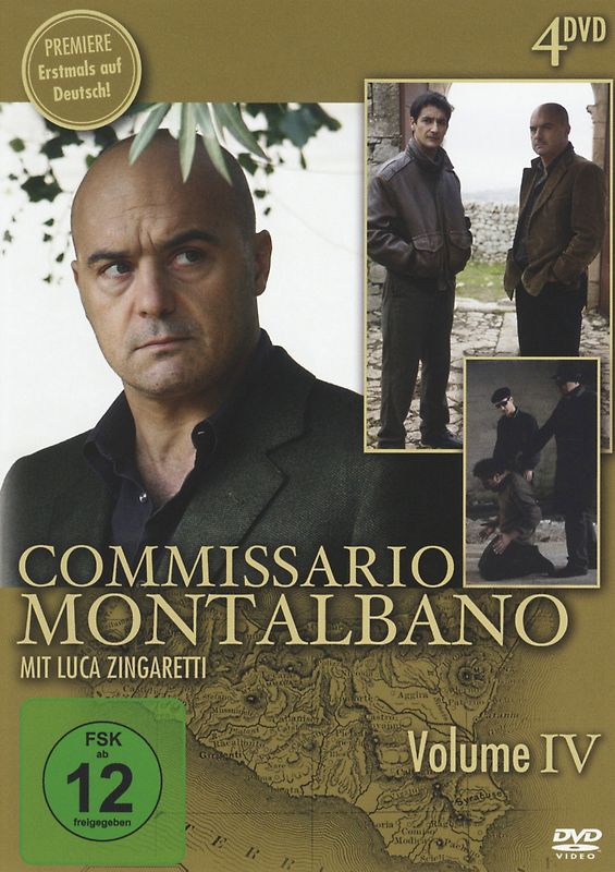 Commissario Montalbano Vol. 4 [4 DVDs] DVD