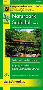 Naturpark Südeifel /Irrel, Bollendorf, Echternach, Region Müllerthal - Kleine Luxemburger Schweiz (WR)