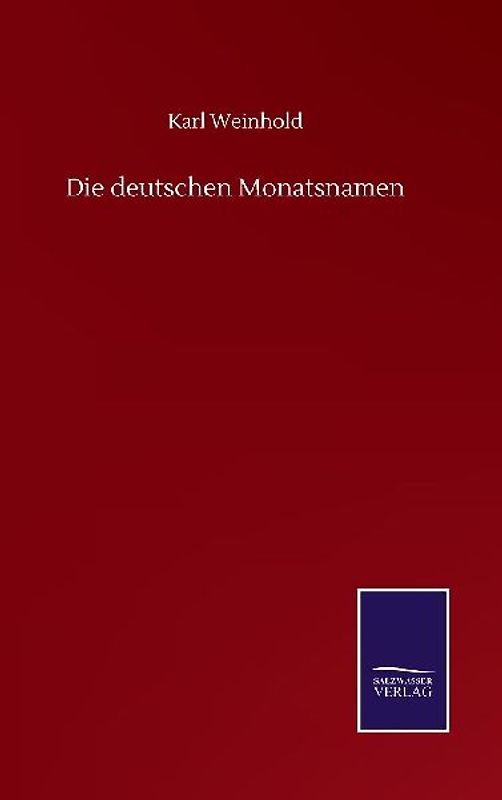 Die deutschen Monatsnamen