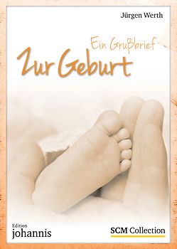 Ein Grußbrief - Zur Geburt - 5 Stück