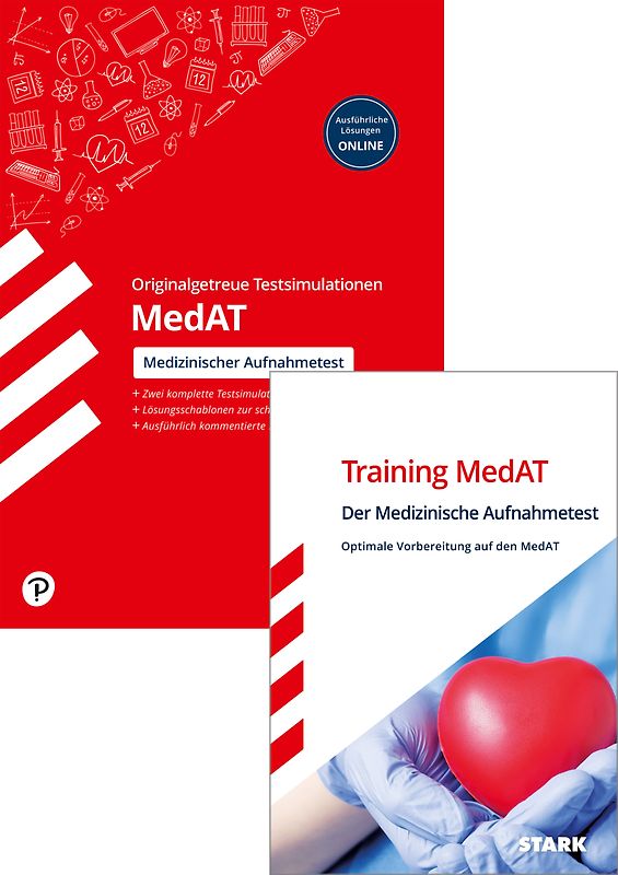 STARK MedAT Vorteilspaket - Testsimulationen/ Training MedAT - Der medizinische Aufnahmetest