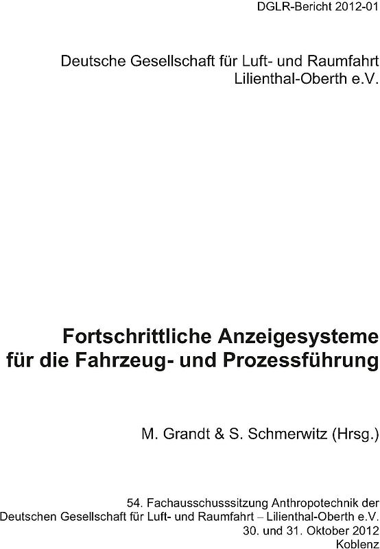 Fortschrittliche Anzeigesysteme für die Fahrzeug- und Prozessführung