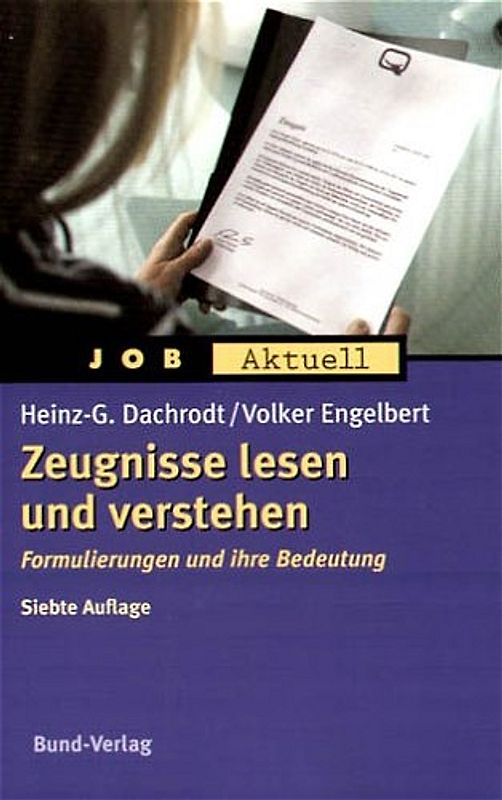 Zeugnisse lesen und verstehen
