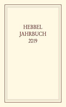 Hebbel-Jahrbuch 2019