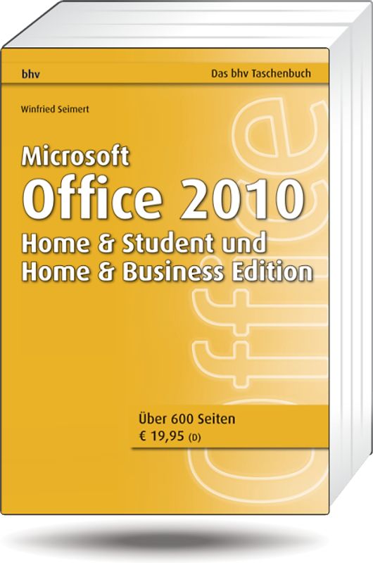 Microsoft Office 2010 - Home & Student und Home & Business Edition