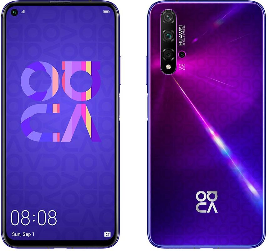 Huawei Nova 5T Dual Sim 128 Go violet