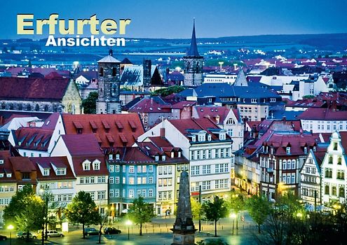 Erfurter Ansichten (Posterbuch DIN A4 quer)