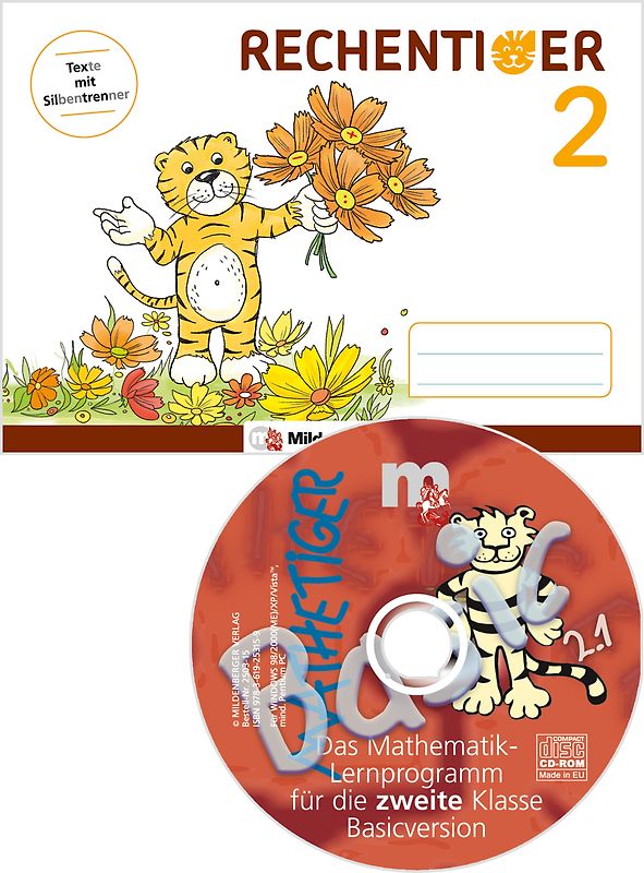 RECHENTIGER 2 mit CD-ROM Mathetiger Basic 2