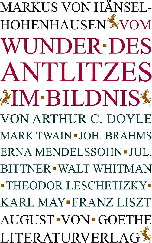 Vom Wunder des Antlitzes im Bildnis