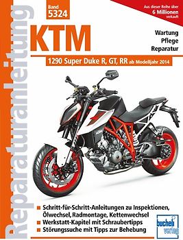KTM 1290 Super Duke R, GT und RR ab Modelljahr 2014