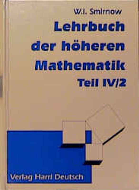 Lehrbuch der höheren Mathematik