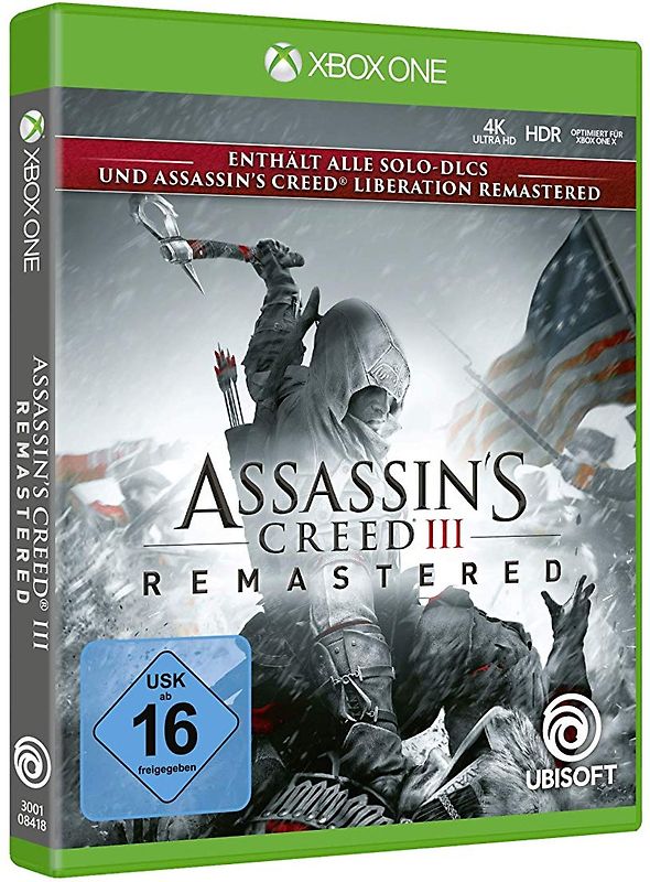 Assassin's Creed III Remastered Xbox One