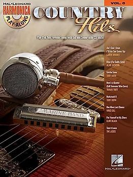 Harmonica Play-Along Volume 6: Country Hits: Play-Along, CD für Mundharmonika (diat./chr.)