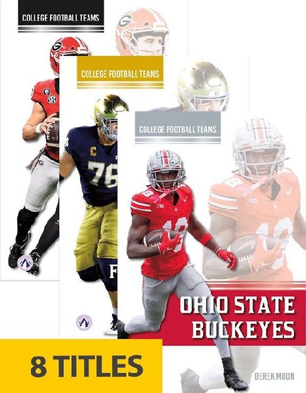 College Football Teams (Set of 8)
