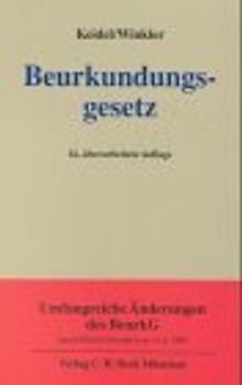 Beurkundungsgesetz