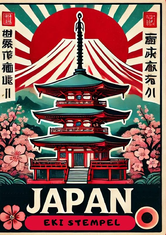 Japan Eki Stempelbuch