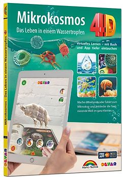 Mikrokosmos 4D - Bakterien - Natur - Das Leben in einem Wassertropfen mit APP entdecke die Welt im ganz Kleinen