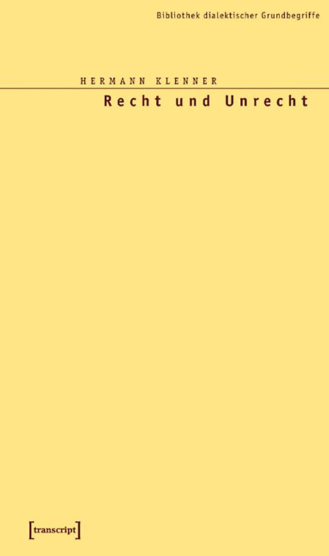 Recht und Unrecht