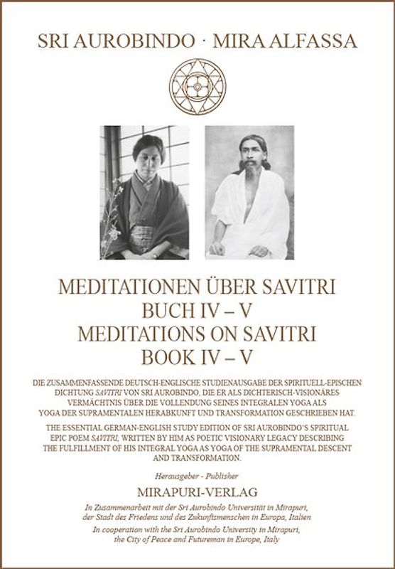 Meditationen über Savitri Buch IV-V – Meditations on Savitri Book IV-V