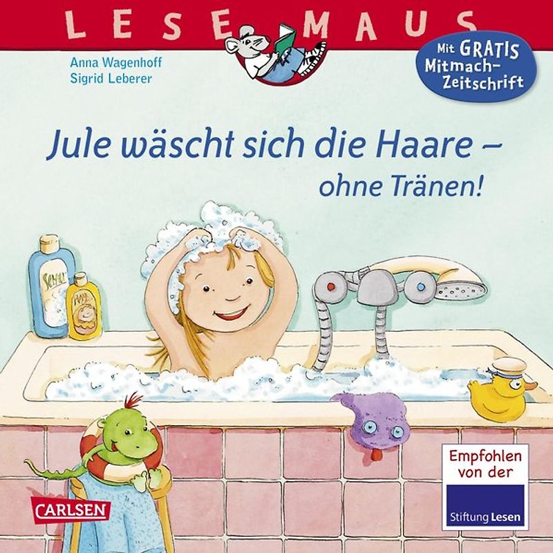 LESEMAUS 116: Jule wäscht sich die Haare - ohne Tränen!