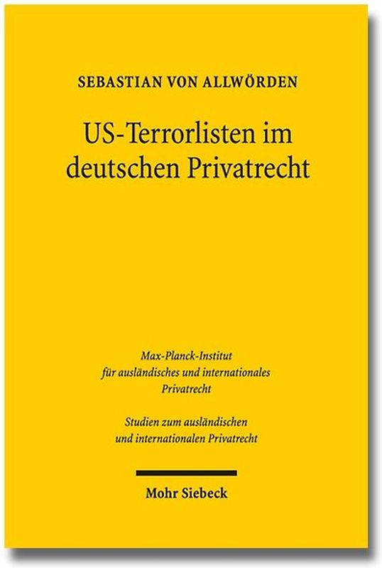 US-Terrorlisten im deutschen Privatrecht