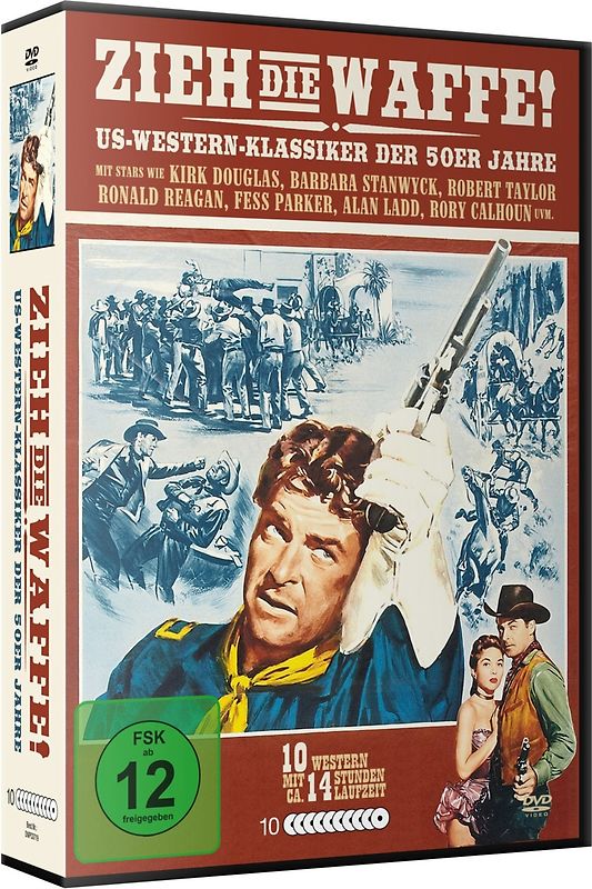 Zieh Die Waffe-Western Deluxe Box (10 DVDS) DVD
