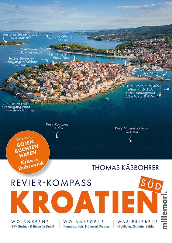 Revier-Kompass Kroatien Süd. 3. Auflage 2024
