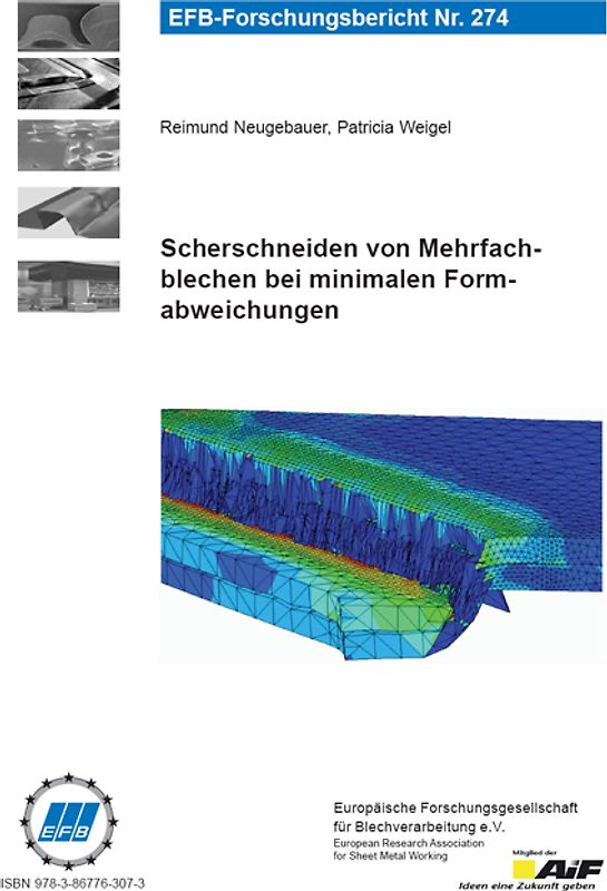 Scherschneiden von Mehrfachblechen bei minimalen Formabweichungen