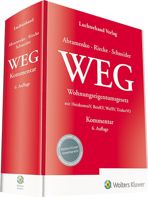 WEG – Wohnungseigentumsgesetz – Kommentar