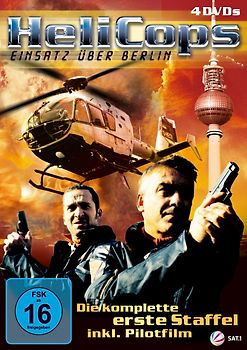 Helicops: Einsatz über Berlin - Die komplette erste Staffel [inkl. Pilotfilm, 4 DVDs] DVD