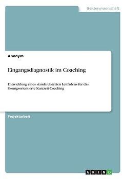 Eingangsdiagnostik im Coaching