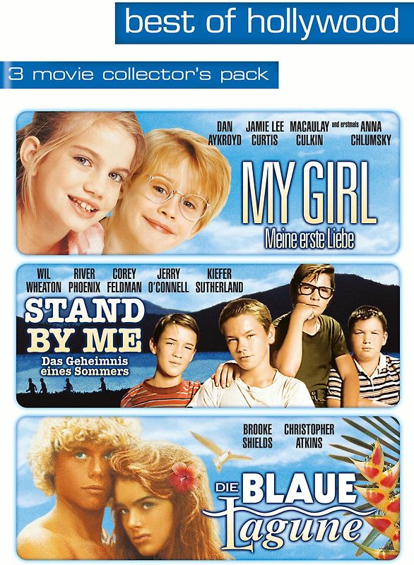 My Girl/Stand by me/Die blaue Lagune - Best of Hollywood (3 DVDs) DVD