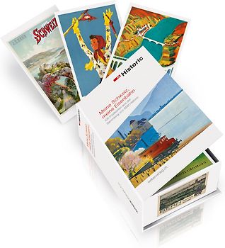 Postkartenbox Meine Schweiz, Meine Eisenbahn