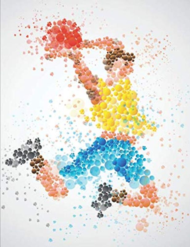 Handball Trainingsbuch: Planen, üben und umsetzen mit diesem Traingstagebuch I Führe Protokoll zu deinem Handballtraining I A4+ Format I Motiv: Handball splash