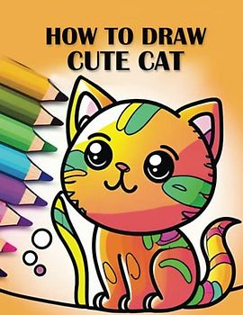 How to Draw Cute Cats: A Step-by-Step Guide to Drawing and Coloring Adorable Cats