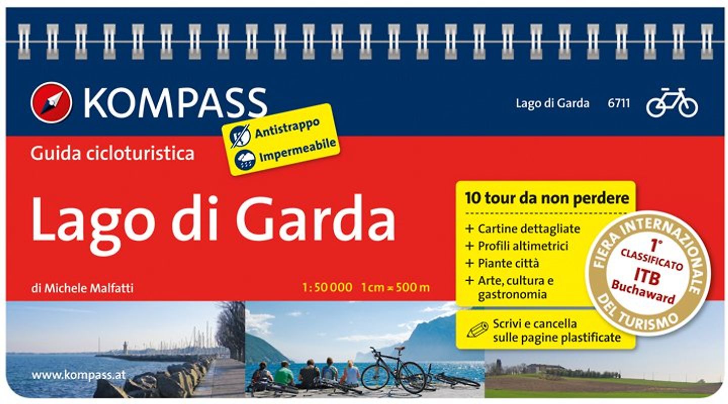 KOMPASS Fahrradführer Lago di Garda