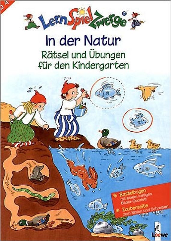 In der Natur. Rätsel und Übungen für den Kindergarten