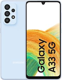 Image of Samsung Galaxy A33 5G Dual SIM 128GB blauw (Refurbished)