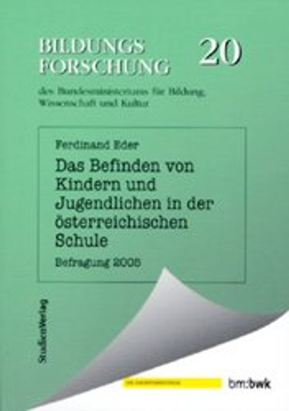 Das Befinden von Kindern und Jugendlichen in der österreichischen Schule