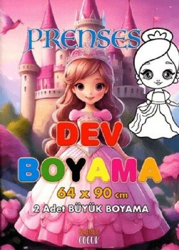 Prenses Dev Boyama