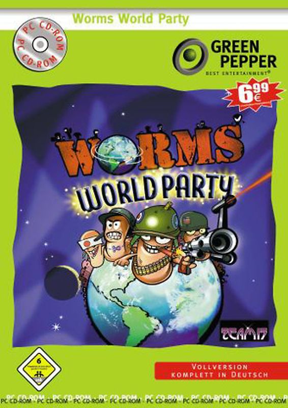 Worms World Party PC Spiele