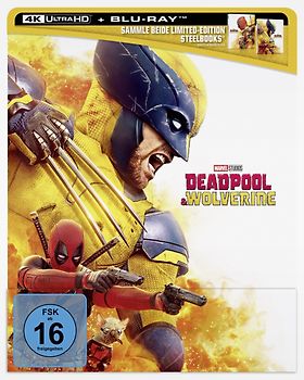 Deadpool & Wolverine UHD BD (Lim. Steelbook "Wolve Blu-ray Disc