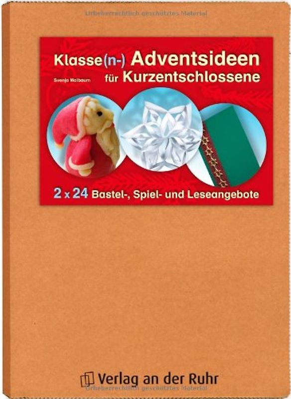 Klasse(n-) Adventsideen für Kurzentschlossene
