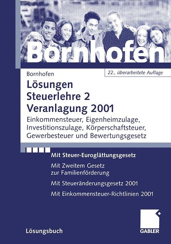 Lösungen Steuerlehre 2 Veranlagung 2001
