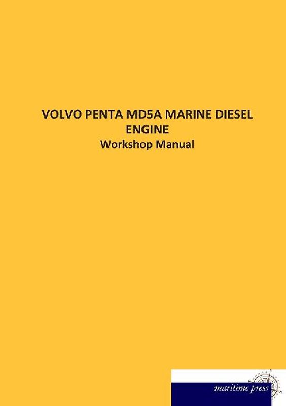 VOLVO PENTA MD5A MARINE DIESEL ENGINE