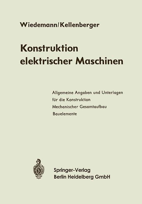 Konstruktion elektrischer Maschinen